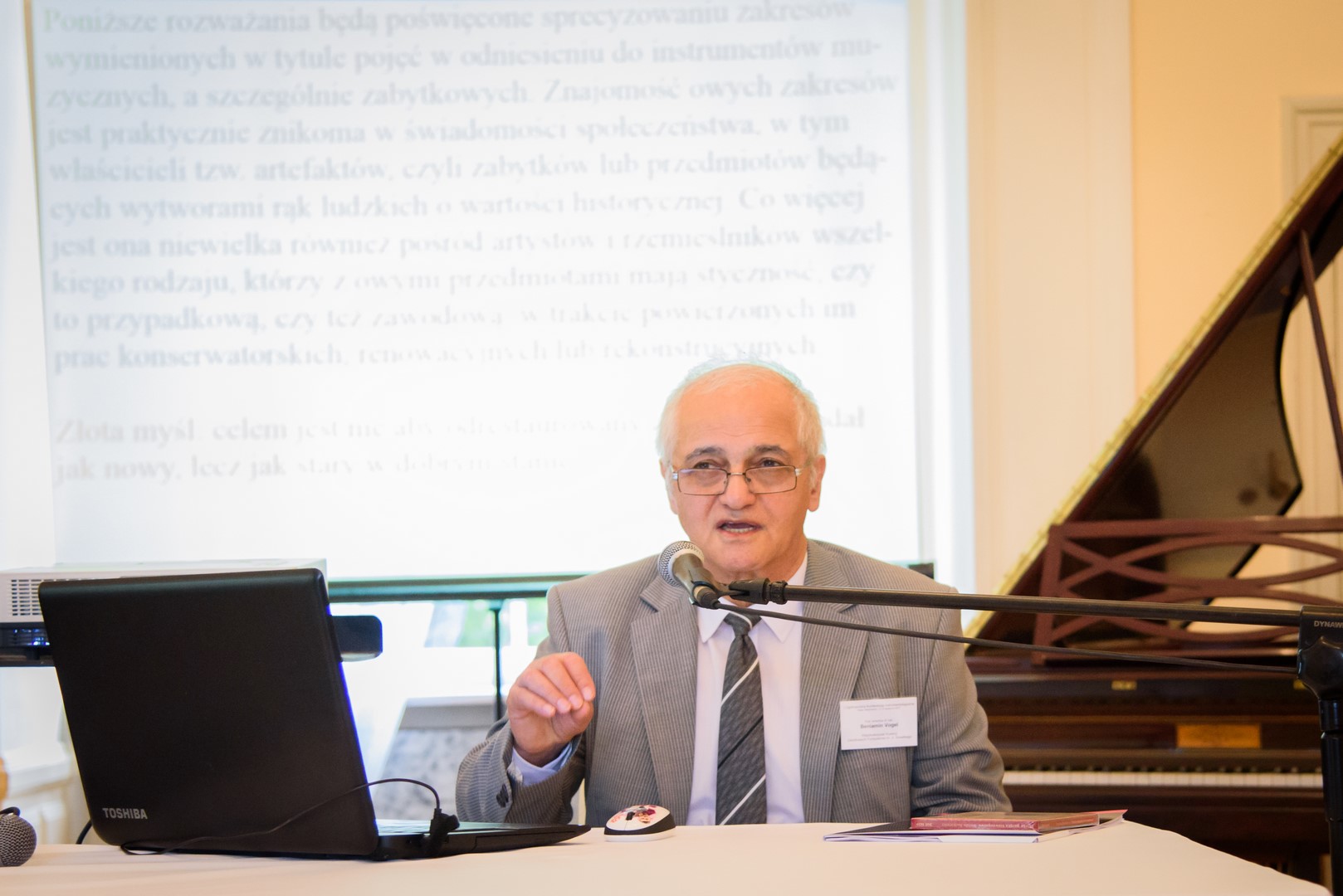 Instrumentologia polska u progu nowego milenium – Prof. emeritus dr hab. Beniamin Vogel