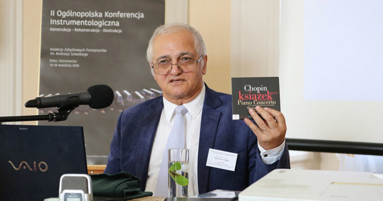 „Chopin historycznie poinformowany” – Prof. emeritus dr hab. Beniamin Vogel