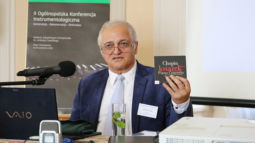 „Chopin historycznie poinformowany” – Prof. emeritus dr hab. Beniamin Vogel
