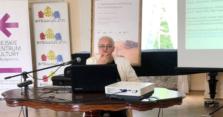 Współczesna terminologia instrumentologiczna – Prof. emeritus dr hab. Beniamin Vogel