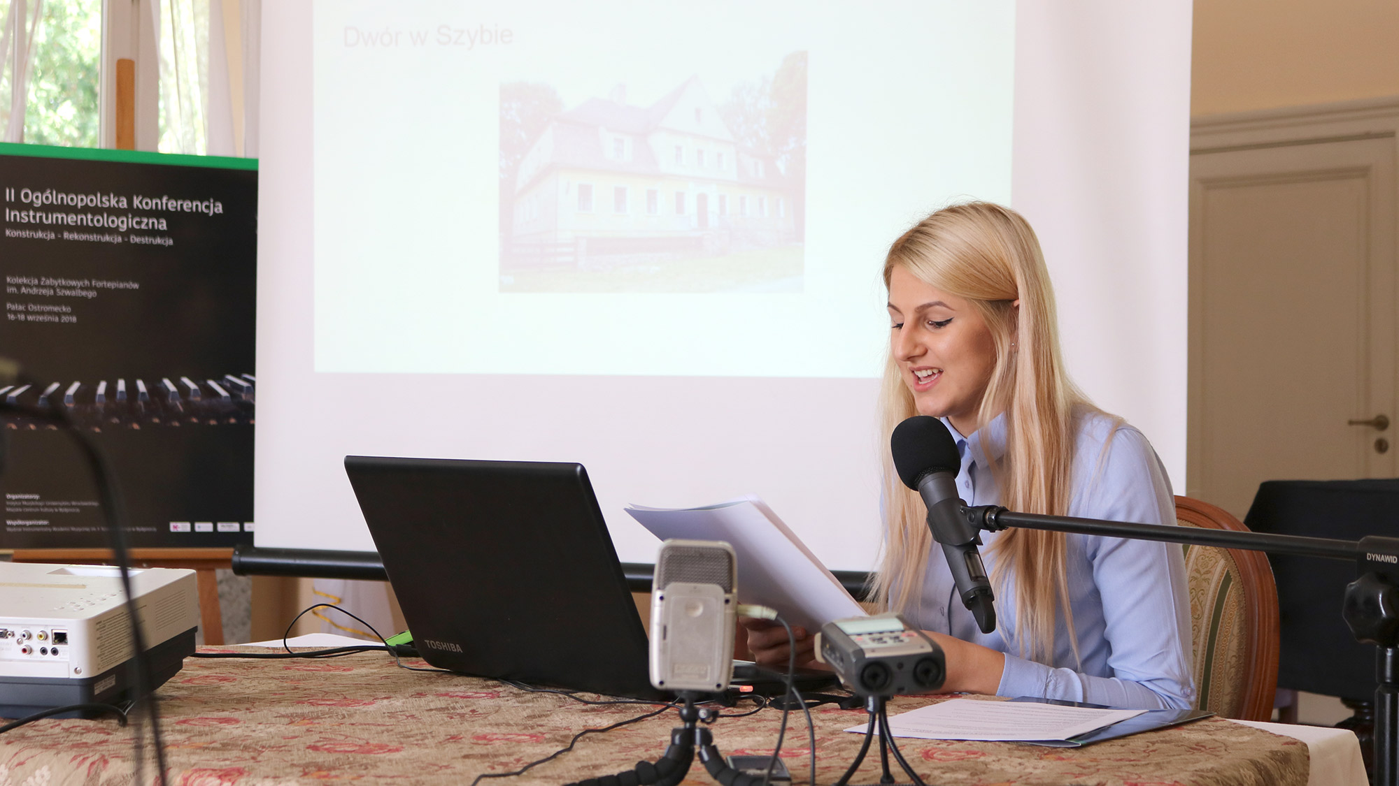 Kolekcja instrumentów muzycznych w prywatnym muzeum Wojciecha Jachimowicza we dworze w Szybie – Marta Opryszak