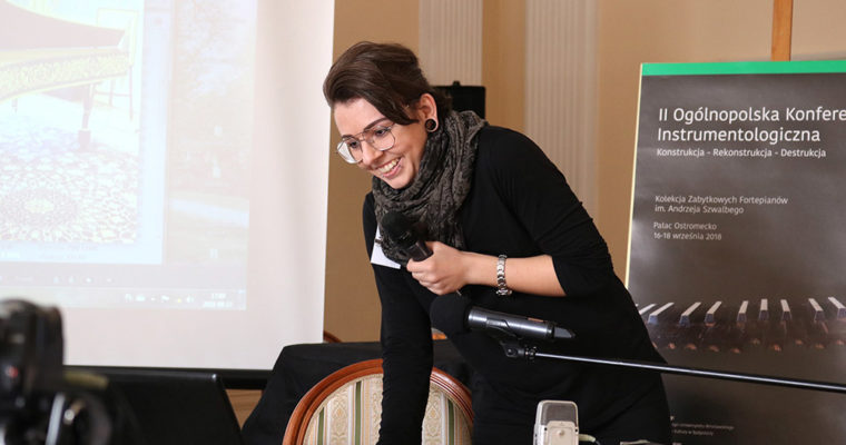 Renowacja zniszczonego przez zalanie klawesynu wybudowanego przez Antonio Martiniego z Ravenny w 2008 r. – Zuzanna Budziarek