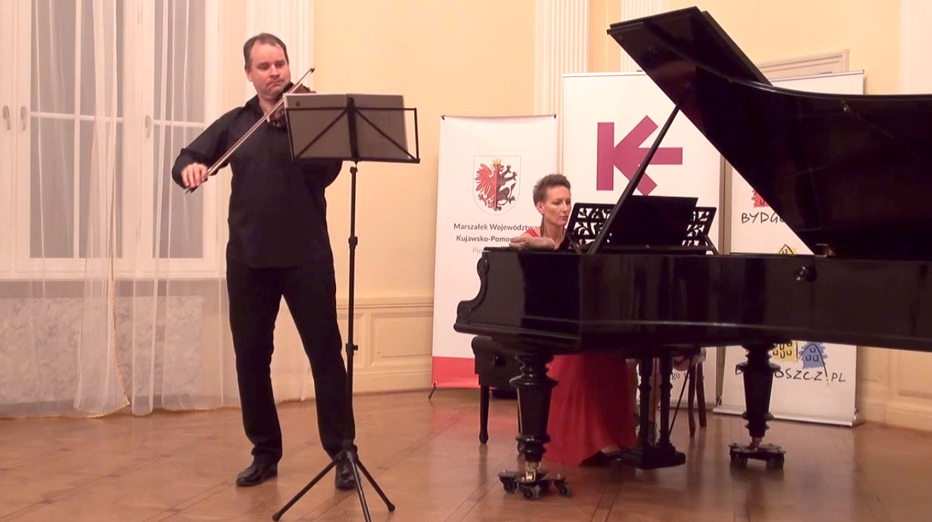 Ottorino Respighi, Sonata h-moll na skrzypce i fortepian – Michał Szałach i Justyna Jażdżyk na XIX-wiecznym Bechsteinie